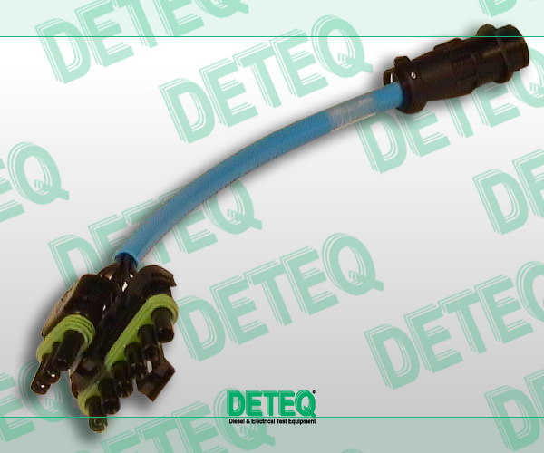 Cable adaptador para probar y ajustar las bombas en línea Bosch de tamaño P equipadas con regulador RE30, aplicadas en John Deere.
Similar a 0 986 610 113.