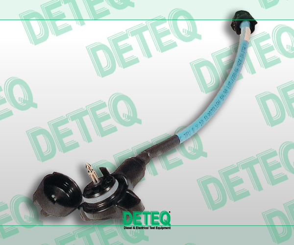 Cable adaptador para probar y ajustar las bombas en línea Bosch de tamaño M equipadas con regulador RE22, aplicadas en Mercedes-Benz.
Similar a 0 986 610 112.