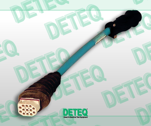 Cable adaptador para probar y ajustar las bombas en línea Bosch de tamaño M equipadas con regulador RE22, aplicadas en Mercedes-Benz.
Similar a 0 986 610 115.