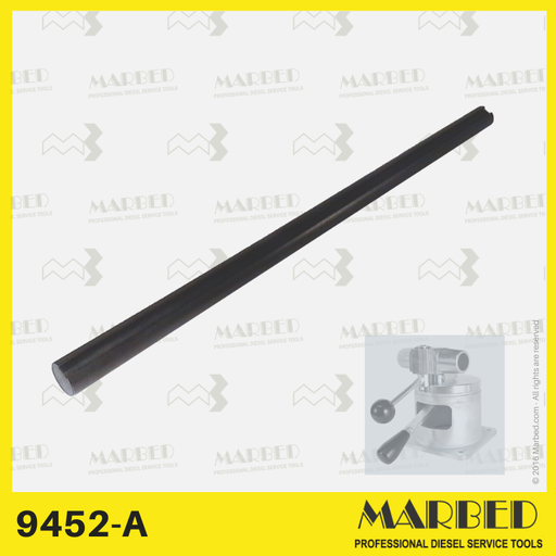 [9452-A] 28 mm shaft with 10 mm guide, 590mm length