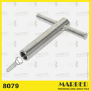 [8079] Llave de mango en T para tornillos pentagonales en bombas Zexel PFR-KX.
Similar a Zexel 157914-3100, Bosch 9 681 610 122.