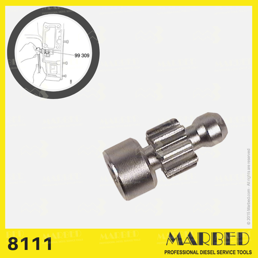 [8111] Turning tool for removing the gearbox on Scania