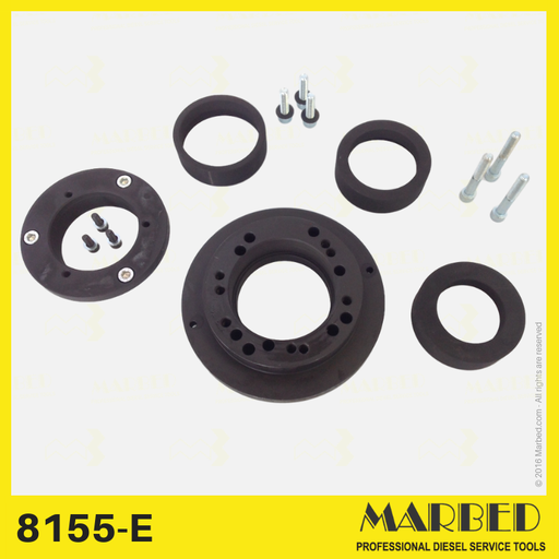 [8155-E] Brida de centrado universal para bombas common rail, con 4 anillos.