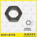 [8101-8175] Llave de cubo de 8 lados (octagonal) de 17,5 mm para las tuercas de boquilla de los inyectores common rail. Accionamiento hexagonal de 27 mm.
Similar a Bosch 0 986 610 477.