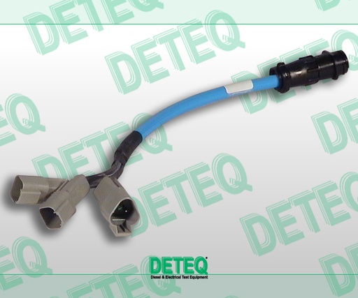 [81.03.114P] Cable adaptador para probar y ajustar las bombas en línea Bosch de tamaño P y H equipadas con el regulador RE30 y RE33, aplicadas en Scania.
Similar a 0 986 610 114.