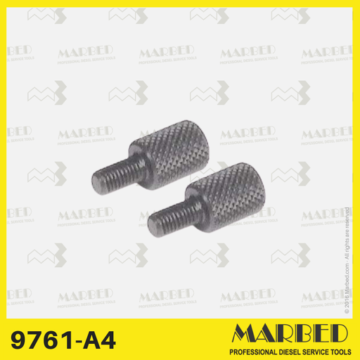 [9761-A4] 9761/A4 Coppia dadi fissa supporto 9761/A2 alla pompa (Rif. 1804-766)