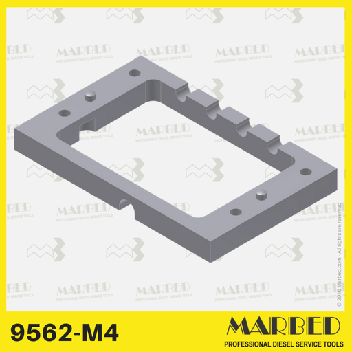 [9562-M4] 15 mm calibrated thickness for 9562-M1 cambox