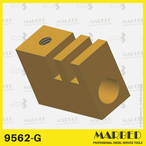 [9562-G] Connecting interface to drive the stroke rod of the camshaftless pumps, on 9562-M1 cambox.