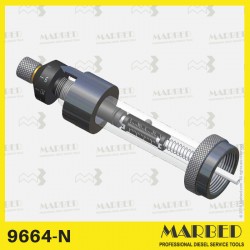 [9664-N] Appareil de mesure universel pour la course du piston de guidage sur plusieurs pompes rotatives.