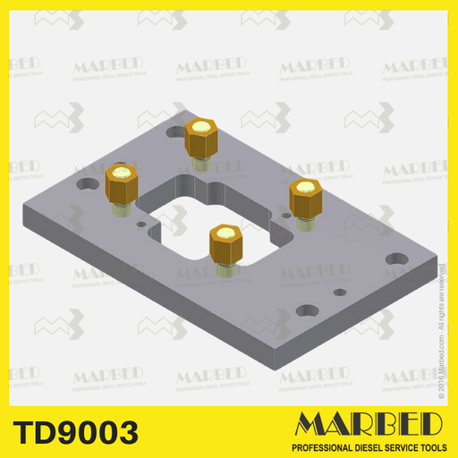 [TD9003] Plate for Yanmar 3 cyl.