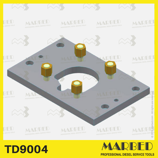 [TD9004] Placa para 2 cilindros Yanmar