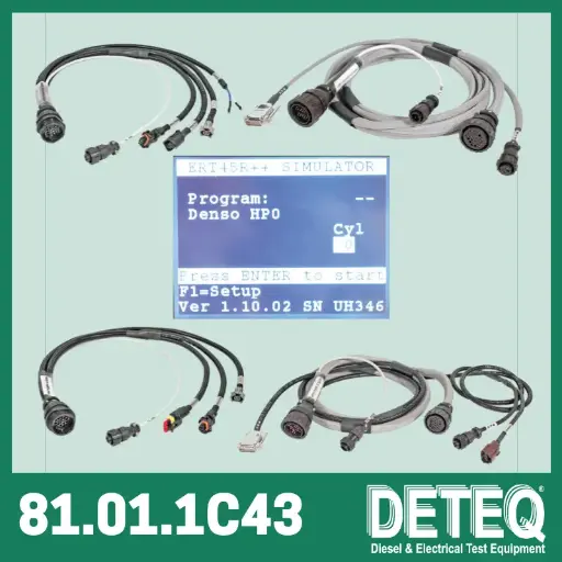 [81.01.1C43] KIT DE PROGRAMMATION POUR L'ESSAI DES POMPES DENSO HP0.