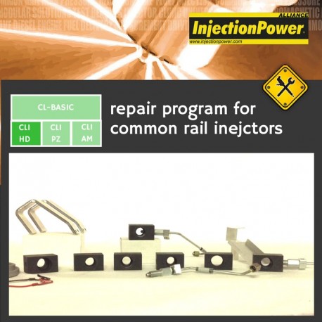 [InjCli-HD] Clinic Level - Heavy Duty Vehicles Module. InjectionPower®, Repair Program for common rail injectors.